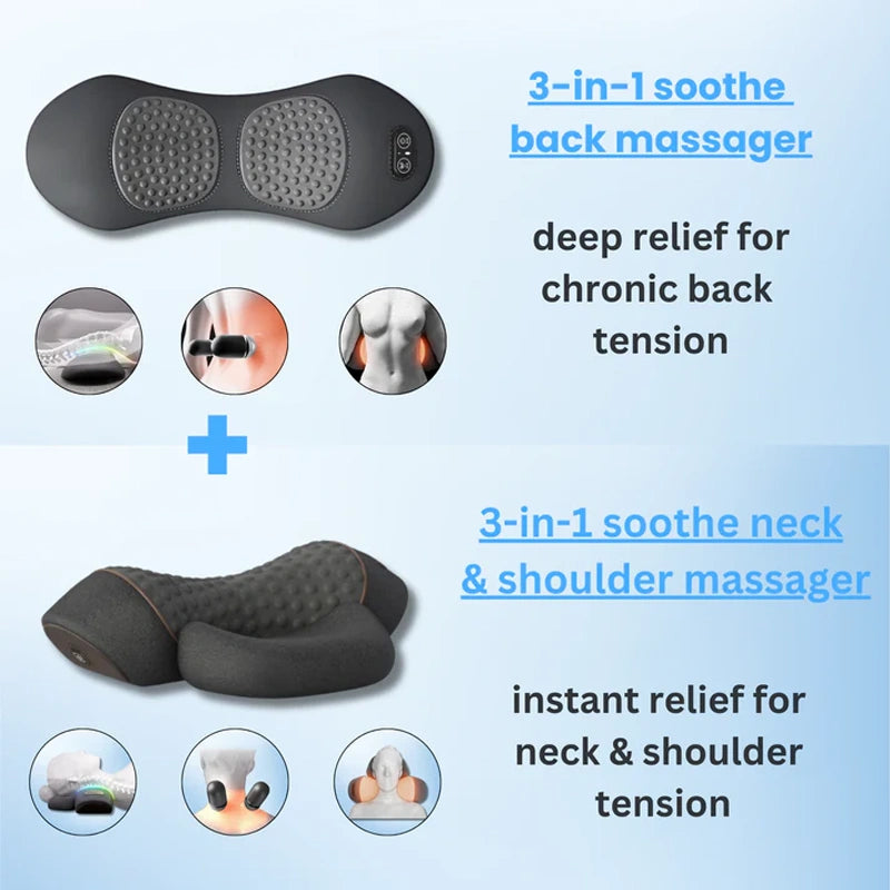 Back Pillow Heating Vibration