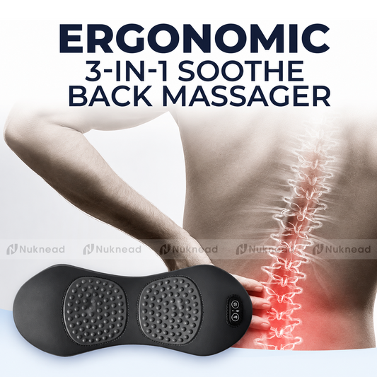 Nuknead - Back Pillow Heating Vibration