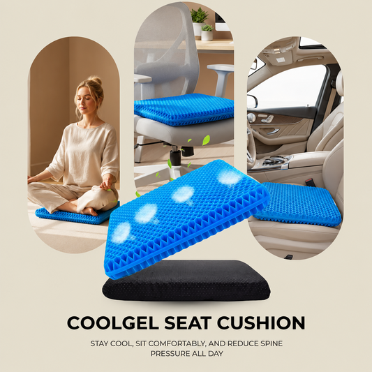 Nuknead - Premium Cool Gel Seat Cushion