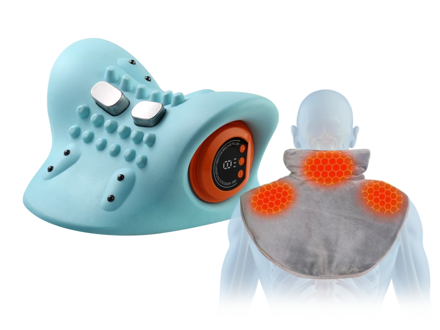 Cervical Neck Traction Pillow