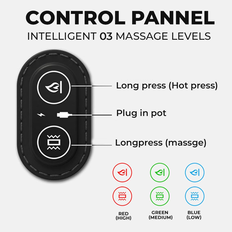 Premium Therapeutic Traction Massager Pillow